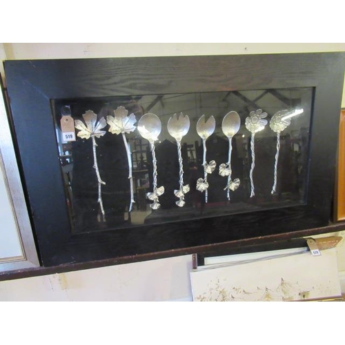 519 - CASED SPOON PICTURE