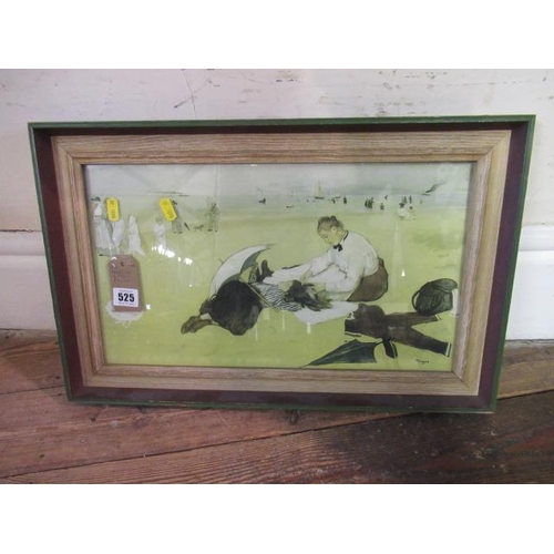 525 - FRAMED DEGAS PRINT