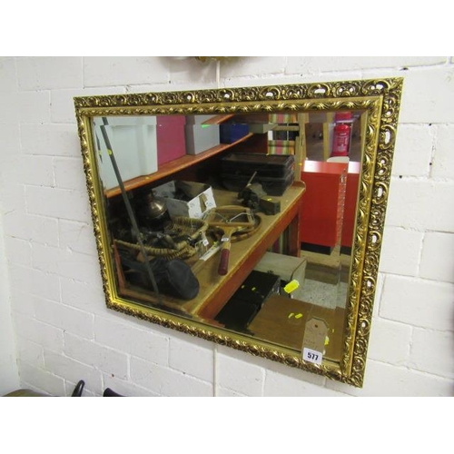 577 - GILT FRAMED MIRROR