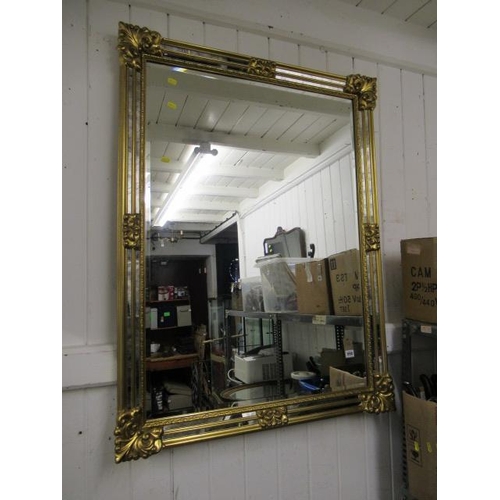 590 - LARGE GILT FRAMED MIRROR