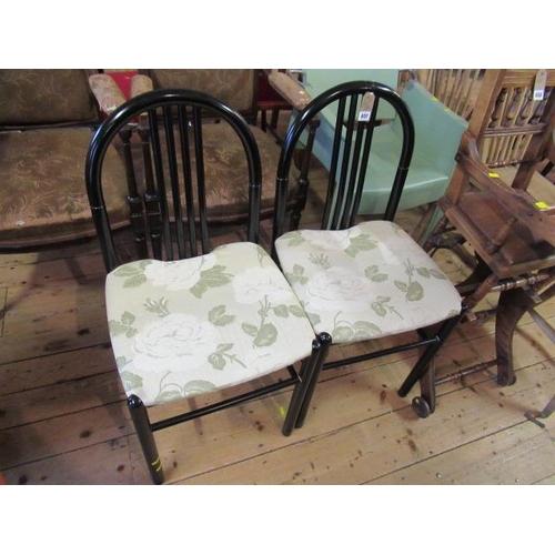 657 - PAIR OF DINING CHAIRS