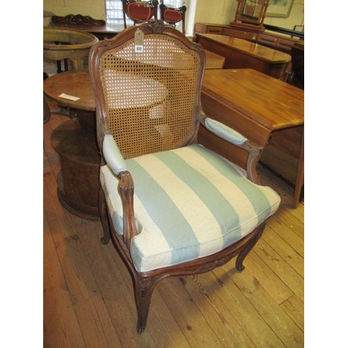 672 - BERGERE SEATED ARMCHAIR