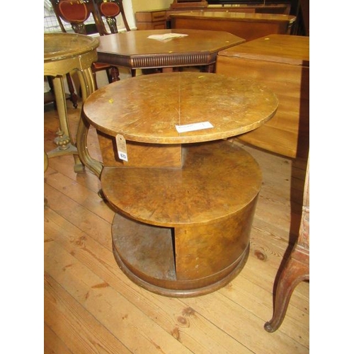 673 - CIRCULAR ART DECO TABLE