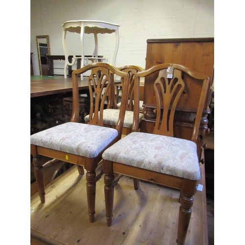 724 - FOUR DINING CHAIRS