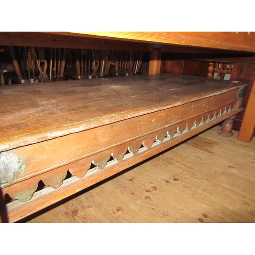 726 - LARGE INDIAN COFFEE TABLE