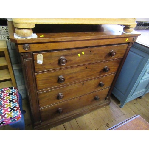 755 - CHEST OF DRAWERS