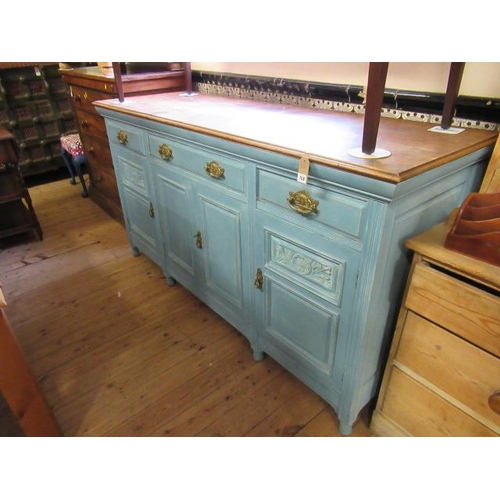 758 - PAINTED CABINET