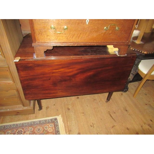 785 - MAHOGANY DROP LEAF TABLE