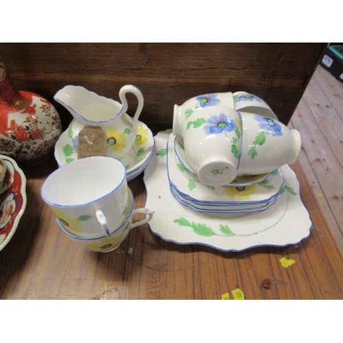 80 - TUSCAN HAND PAINTED TEAWARE