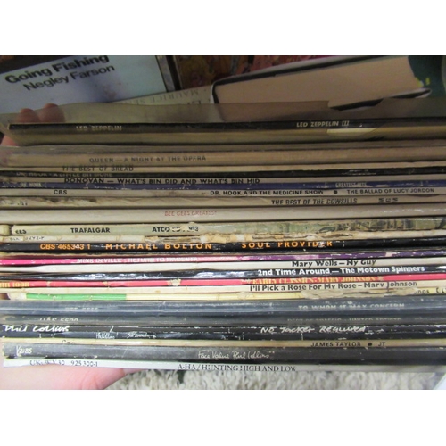 123 - BOX OF LP RECORDS