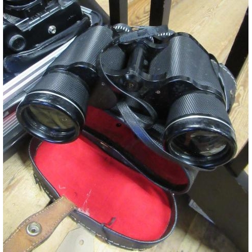 66 - CASED BINOCULARS