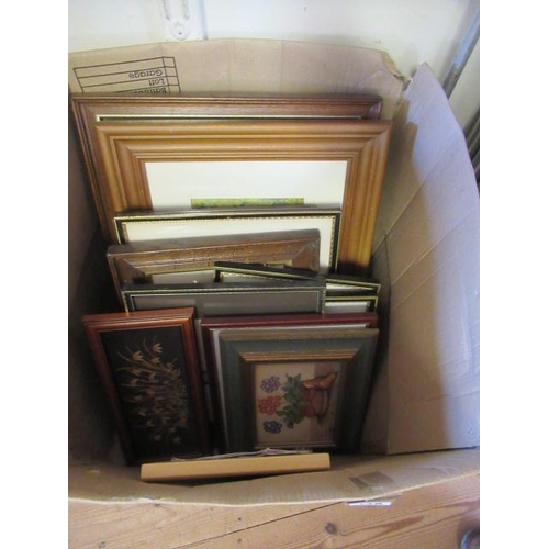 748 - BOX OF PICTURES