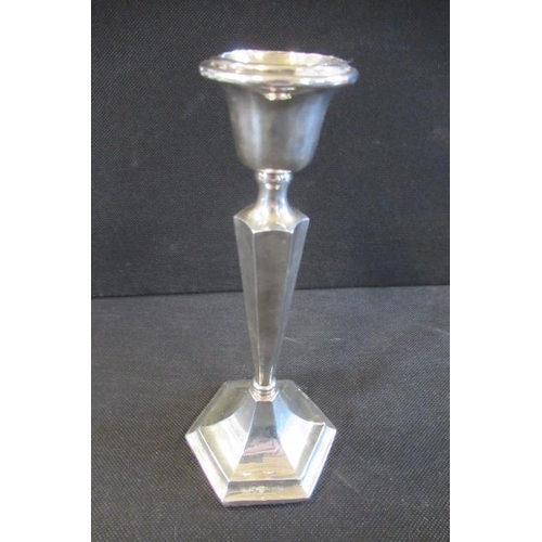 223 - SILVER CANDLESTICK