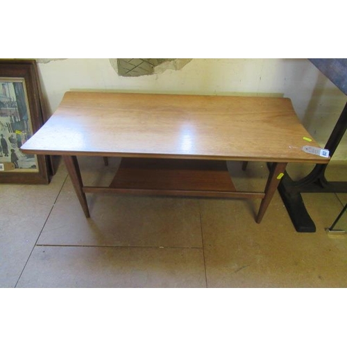 837 - TEAK COFFEE TABLE