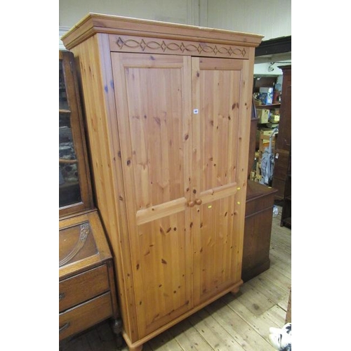 947 - PINE WARDROBE