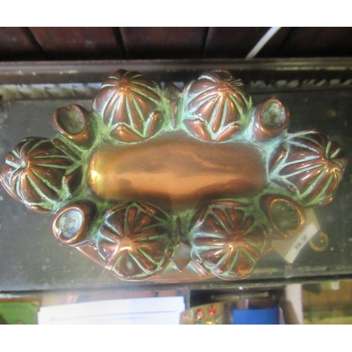 52 - COPPER JELLY MOULD