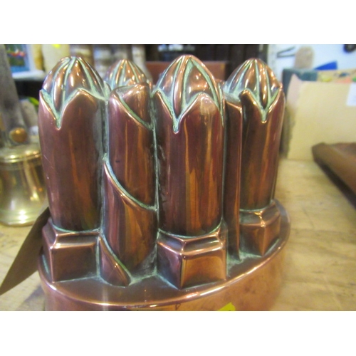 52 - COPPER JELLY MOULD