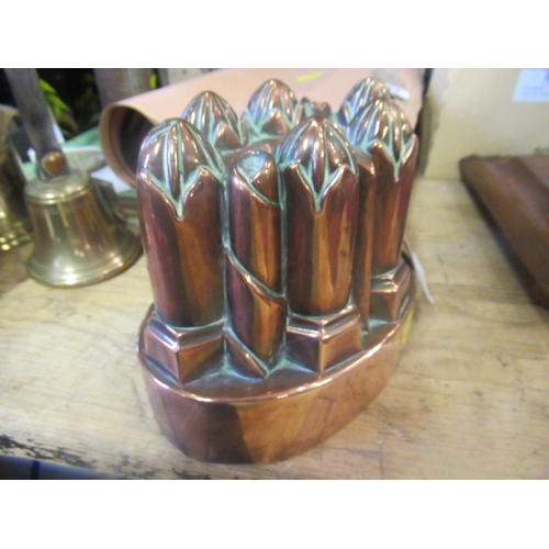 52 - COPPER JELLY MOULD