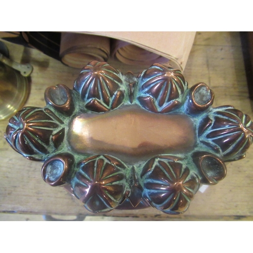 52 - COPPER JELLY MOULD