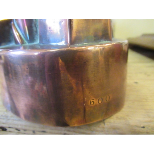 52 - COPPER JELLY MOULD