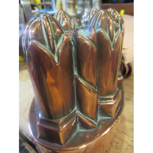 52 - COPPER JELLY MOULD