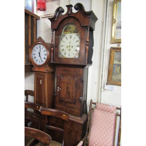 1048 - LONGCASE CLOCK BY RUTHERFORD OF HUDDERSFIELD