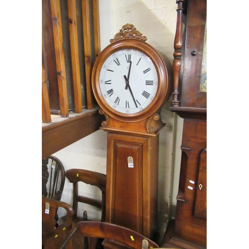 1049 - MAHOGANY LONGCASE CLOCK