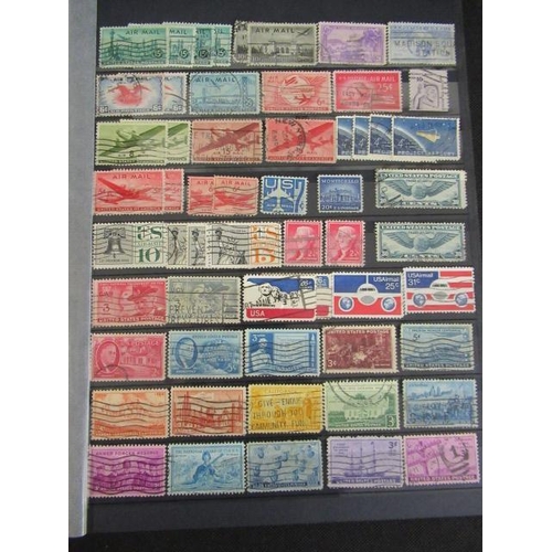 611 - ALBUM OF SOUTH AFRICAN   USA AND AUSTRALIAN STAMPS