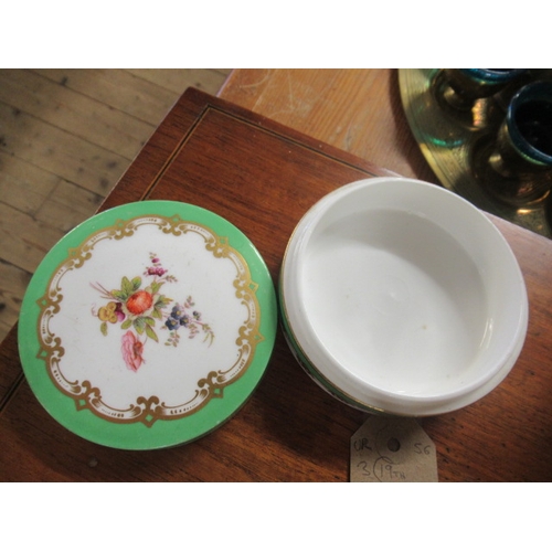 308 - THREE 19TH CENTURY PORCELAIN ITEMS