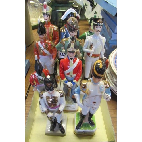 162 - QUANTITY OF CERAMIC SOLDIERS