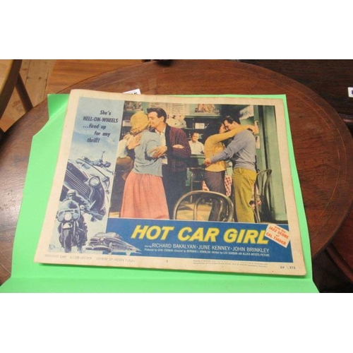 692 - HOT CAR GIRL FILM POSTER