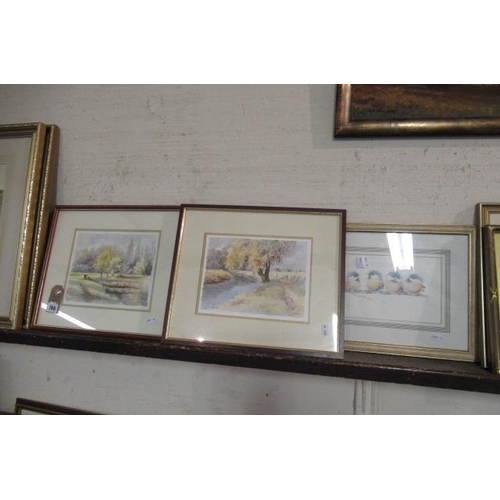 706 - FOUR FRAMED PICTURES