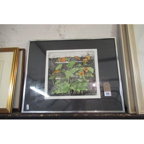 711 - MARSH MARIGOLD ARTIST PROOF