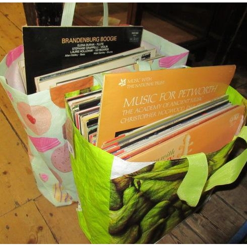 78 - TWO BAGS OF CLASSICAL LP RECORDS