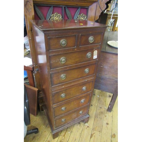 854 - TALL CHEST OF DRAWERS