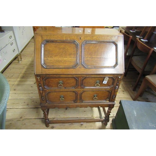 887 - SMALL OAK BUREAU