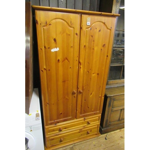 896 - PINE WARDROBE