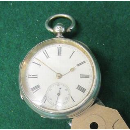 281 - SILVER POCKET WATCH