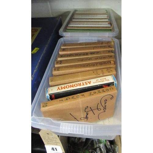 41 - TWO BOXES OF OBSERVER BOOKS