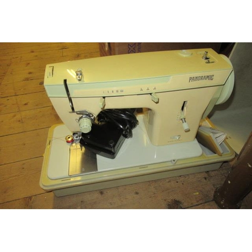 572 - BOXED SEWING MACHINE