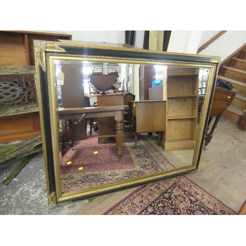 742 - LARGE ORNATE FRAMED MIRROR