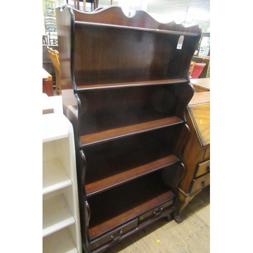 997 - TALL WATERFALL FRONT BOOKCASE