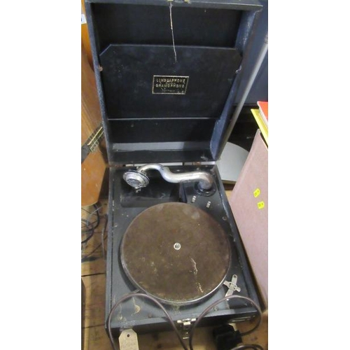 78 - PORTABLE GRAMOPHONE