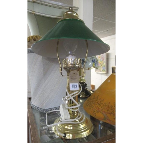 152 - BRASS TABLE LAMP