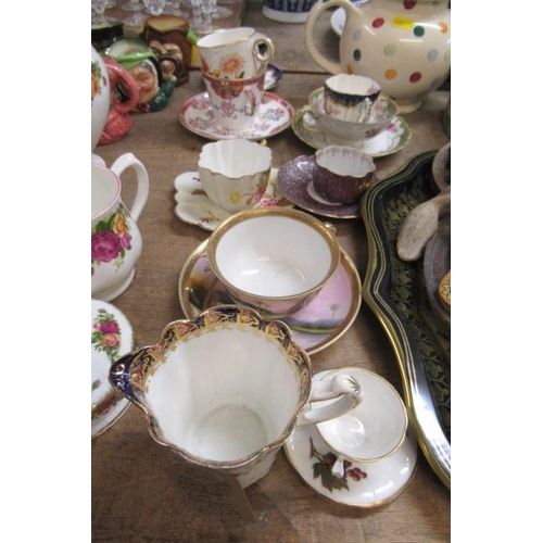 69A. - QUANTITY OF CABINET CUPS AND SAUCERS ETC