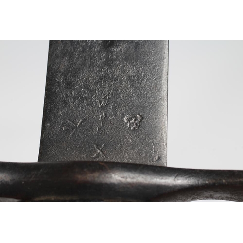 295 - A BRITISH M1879 MARTINI HENRY SWORD BAYONET with 25 1/4