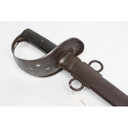 303 - AN 1885 PATTERN CAVALRY TROOPER'S SWORD with 34 1/2