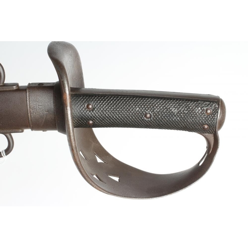 303 - AN 1885 PATTERN CAVALRY TROOPER'S SWORD with 34 1/2