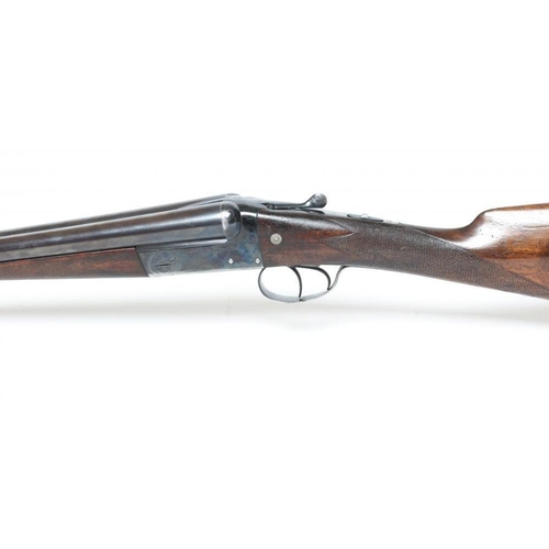 363 - A COGSWELL & HARRISON SIDE BY SIDE 20 BORE SHOTGUN, the 27 1/2