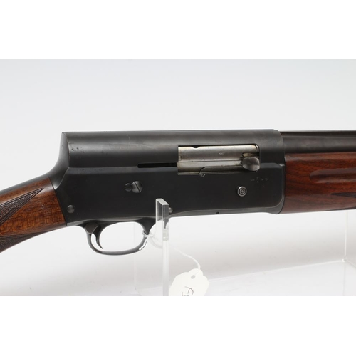 366 - A BROWNING 12 BORE AUTO 5 SEMI-AUTOMATIC SHOTGUN BY FN with 26 3/4